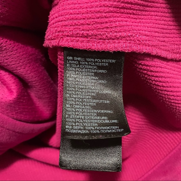 The North Face Women’s Windwall Pink Full Zip Jacket XS - Picture 8 of 9